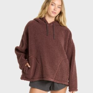 Plush Cloud Sherpa Fleece Pullover Hoodie