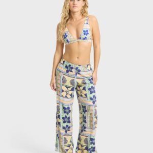 Tidepool Elastic Waist Linen Cotton Pants